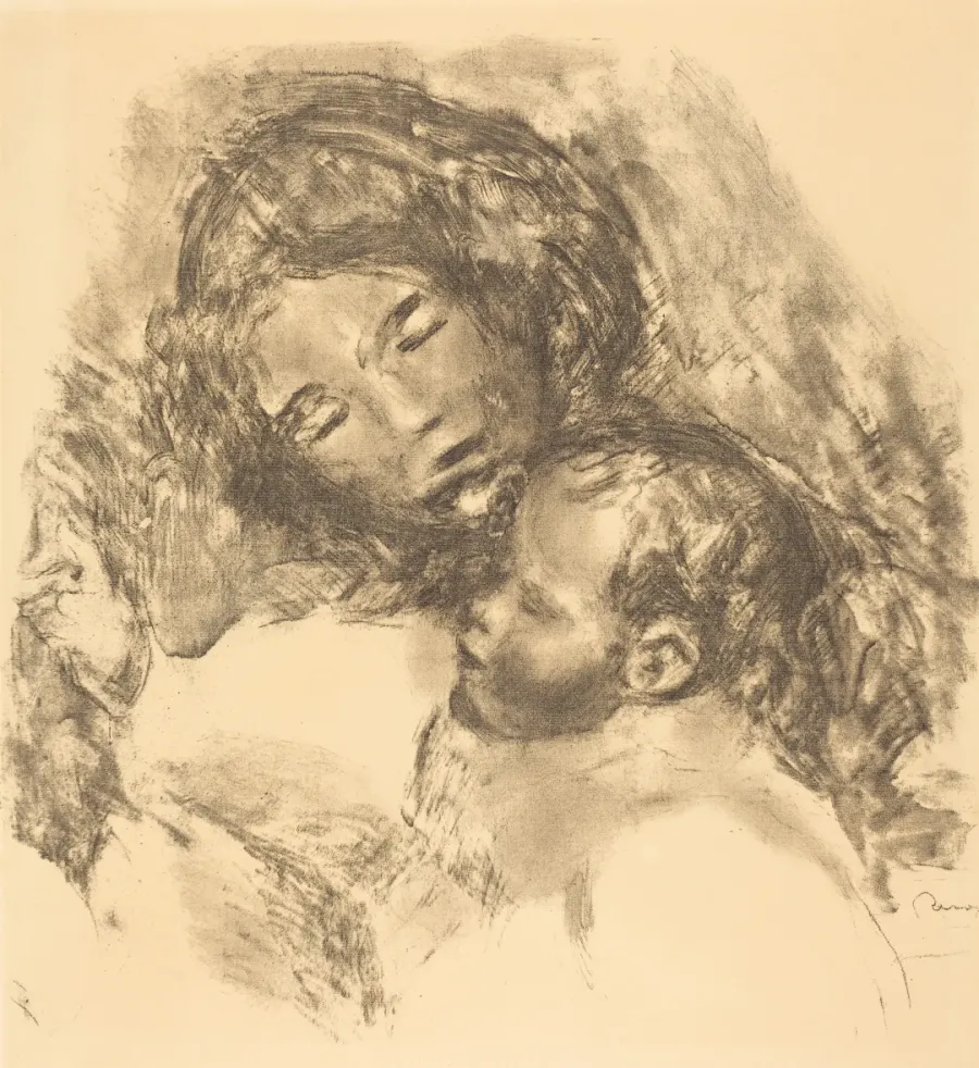 Maternity (Maternité) by Auguste Renoir, c. 1912, oil on canvas
